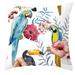 Lierteer Outdoor Cushion Cover For Garden Furniture Seat Cushions Bench Plant Flower Bird 3