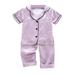 JDEFEG Toddler for Girls Clothes Toddler Boy Sleepwear Baby Girl Outfits Tops+Pants Cartoon Pajamas Sleeve Short Girls Outfits&Set Baby Girl Outfits 6-12 Months Cotton Blend Pink 120