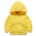 Baby Deals! Toddler Girl Clothes Clearance Baby Girl Clothes Sale Baby Toddler Kid Boy Girl Fall Winter Pocket Hoodie Sweatershirt Solid Casual Sweatshirt Sports Top Pullover 18 Months-8 Years