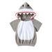 GXFC Toddler Boy Halloween Funny Costume 6M 1T 2T 3T 4T Kids Boy Cute Shark Short Sleeve Hoodie