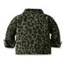 Aayomet Girls Rain Jacket Windproof Camouflage Prints Denim Coat Jacket Kids Warm Outerwear Jacket (C 12-18 Months)
