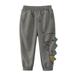 adviicd Baby Clothing Toddler Pants Baby Unisex Flexy Pants and Leggings Grey 6-7 Years