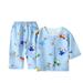 YDOJG Toddler Boys Girls Pajamas Cartoon Tops+Pants Sleepwear Kids Outfits Pajamas Animal Baby Outfits Set For 0-6 Months