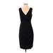 B. Calm Casual Dress - Bodycon: Black Solid Dresses - Women's Size 8