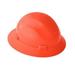 Jackson Safety 138-20805 Advantage Series Full Brim Non-Vented Hard Hats Hi-Vis Orange