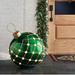 LED and Fiber-Optic Lattice Yard Ornament - Frontgate - Outdoor Christmas Decor