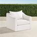 Portico Upholstered Swivel Lounge Chair - Snow - Frontgate