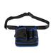 Tool Waist Bag Garden Tool Pouch Outdoor Multifunctional Toolkit Hardware Repair Maintain Tool Waist Bag with Belt - blue