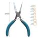 Professional Round Square Wire Winding Pliers With Scale Wire Looping Pliers Diy