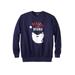 Men's Big & Tall Graphic Fleece Sweatshirt by KingSize in Beard (Size XL)