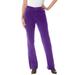 Plus Size Women's Stretch Corduroy Bootcut Jean by Woman Within in Radiant Purple (Size 22 WP)