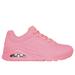Skechers Women's Uno - Stand on Air Sneaker | Size 8.5 | Coral | Textile/Synthetic