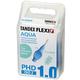 Tandex Flexi Aqua 1.0mm Interdental Brush - 1 Pack of 6 Brushes (12)