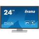 iiyama ProLite T2452MSC-W1 60,5 cm 23,8" IPS LED Monitor FullHD 10 Punkt Multitouch kapazitiv HDMI DP USB3.0 7H Anti-Fingerprint weiss