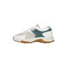 Sneaker N91 "Style Choice W LL Damensneaker", Damen, Gr. 36, grau (grau, weiß), Leder, Textil, casual, Schuhe, Turnschuh Leder handgefertigt, sportlicher Freizeitschuh Damen
