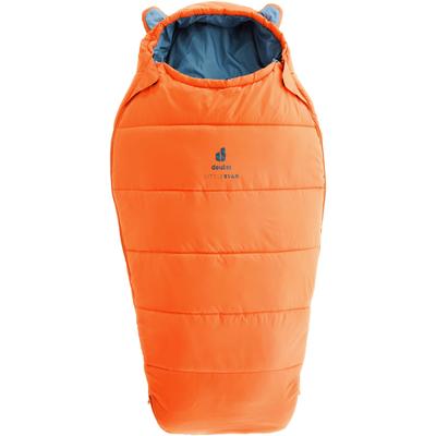 Kinderschlafsack DEUTER "LITTLE STAR - für Kinder", orange (saffron), Schlafsäcke, Kinder, L: 95cm, Obermaterial: 100% Polyamid. Futter: 100% Polyester. Wattierung: 100% Polyester, Körpergröße bis 95–130 cm, L:95cm