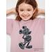 Kid's Mickey Stands Ut (Short Sleeve Graphic T-Shirt) | Pink | 9-10Y | UNIQLO US