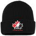 Men's Fanatics Branded Black Hockey Canada Core Primary Logo Cuffed Knit Hat