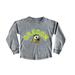 Girls Youth Gameday Couture Gray Oregon Ducks Faded Wash Pullover Top
