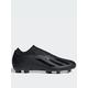 adidas Mens X Laceless Speedportal.3 Firm Ground Football Boot - Black, Black, Size 7, Men