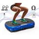 Vibration Plate Exercise Machine with Bluetooth Speakers, Rope Skipping 99 Levels Massage Vibration Fitness Trainer
