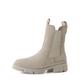 Tamaris Chelsea Boots aus Leder Damen kitt, 38