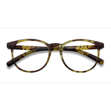 Unisex s round Tortoise Plastic Prescription eyeglasses - Eyebuydirect s Chilling