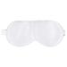 BESTONZON 1Pc Silk Sleeping Eyeshade Comfortable Eye Mask Breathable Blindfold Night Eye Patch for Men Women (White)