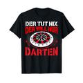 Dart Lustig Dartmannschaft Geschenk Dart Fan Dartspieler T-Shirt