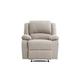 Fauteuil Relaxation manuel LEO en Tissu - Beige