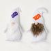 12" Halloween Tabletop Gnome w/ Feet, Set of 2