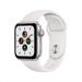 Pre-Owned Apple Watch Series SE 40MM Silver - Aluminum Case - GPS + Cellular - White Sport Band (Refurbished Grade B)