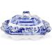 Spode Blue Italian Covered Vegetable Dish