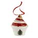 Spode Christmas Tree Cupcake Ornament - 3 inches