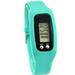 LCD Sports Pedometer Watch Children Electronic Pedometer Watch Silicone Calorie Pedometer