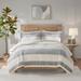 Madison Park Asher Green/Ivory Sherpa Comforter Set