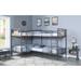 Gaddow Sandy Black L-shape Bunk Bed