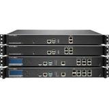 SonicWall Dell SMA 210 Network Security & Firewall Appliance 4 x RJ-45 - 1U Rack-Mountable - 25 User License