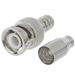 ACCL BNC Male 2 Piece Crimp Type Connector for RG-6 1 Pack