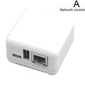 BOWTONG Wireless Print Server WiFi Network 10/100Mbps Ethernet To USB 2.0 Network Print Server- LAN USB Print Server Adapter Low Power Easy To Carry Support To Print The Images and Text-Network S3C6