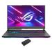 ASUS ROG Strix G17 G713 Gaming/Entertainment Laptop (AMD Ryzen 9 7945HX 16-Core 17.3in 240Hz 2K Quad HD (2560x1440) GeForce RTX 4070 Win 11 Pro) with DV4K Dock