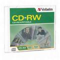 Verbatim 4x CD-RW Media 700MB 120mm Standard