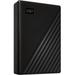 Western Digital My Passport 4 TB Portable Hard Drive - External - Black