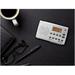 Sangean HD AM & FM Stereo Pocket Radio White & Gray