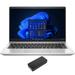 HP EliteBook 640 G9 Home/Business Laptop (Intel i5-1235U 10-Core 14.0in 60Hz Full HD (1920x1080) Intel Iris Xe 64GB RAM 2TB PCIe SSD Win 10 Pro) with DV4K Dock