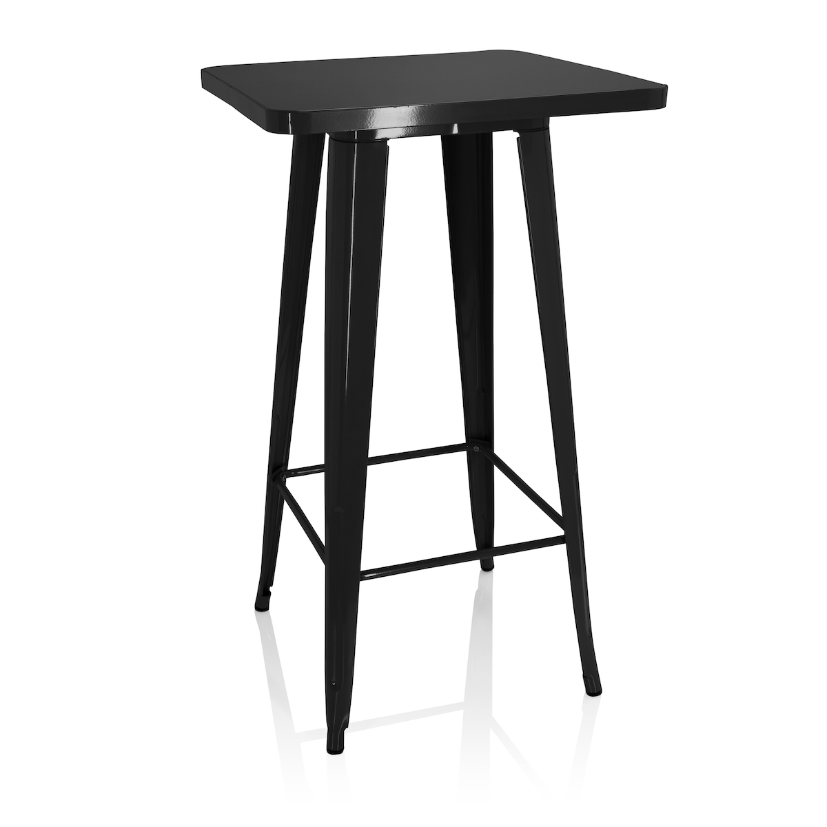 Bar Tisch / Metall-Tisch VANTAGGIO HIGH T schwarz hjh OFFICE Image