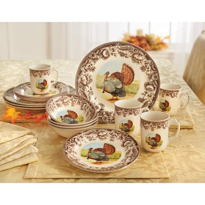 16-Piece Haydon Turkey Dinnerware by BrylaneHome in Turkey