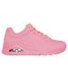 Skechers Women's Uno - Stand on Air Sneaker | Size 5.0 | Coral | Textile/Synthetic