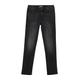 Regular-fit-Jeans S.OLIVER JUNIOR, Jungen, Gr. 170, N-Gr, grau (grau, schwarz), Denim/Jeans, Obermaterial: 99% Baumwolle, 1% Elasthan, Abriebeffekte, regular fit, Jeans, im 5-Pocket-Stil