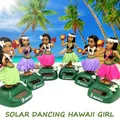 6 Styles La mode Voiture hawaïenne pour filles danseuse hawaïenne voiture jouet de décoration de
